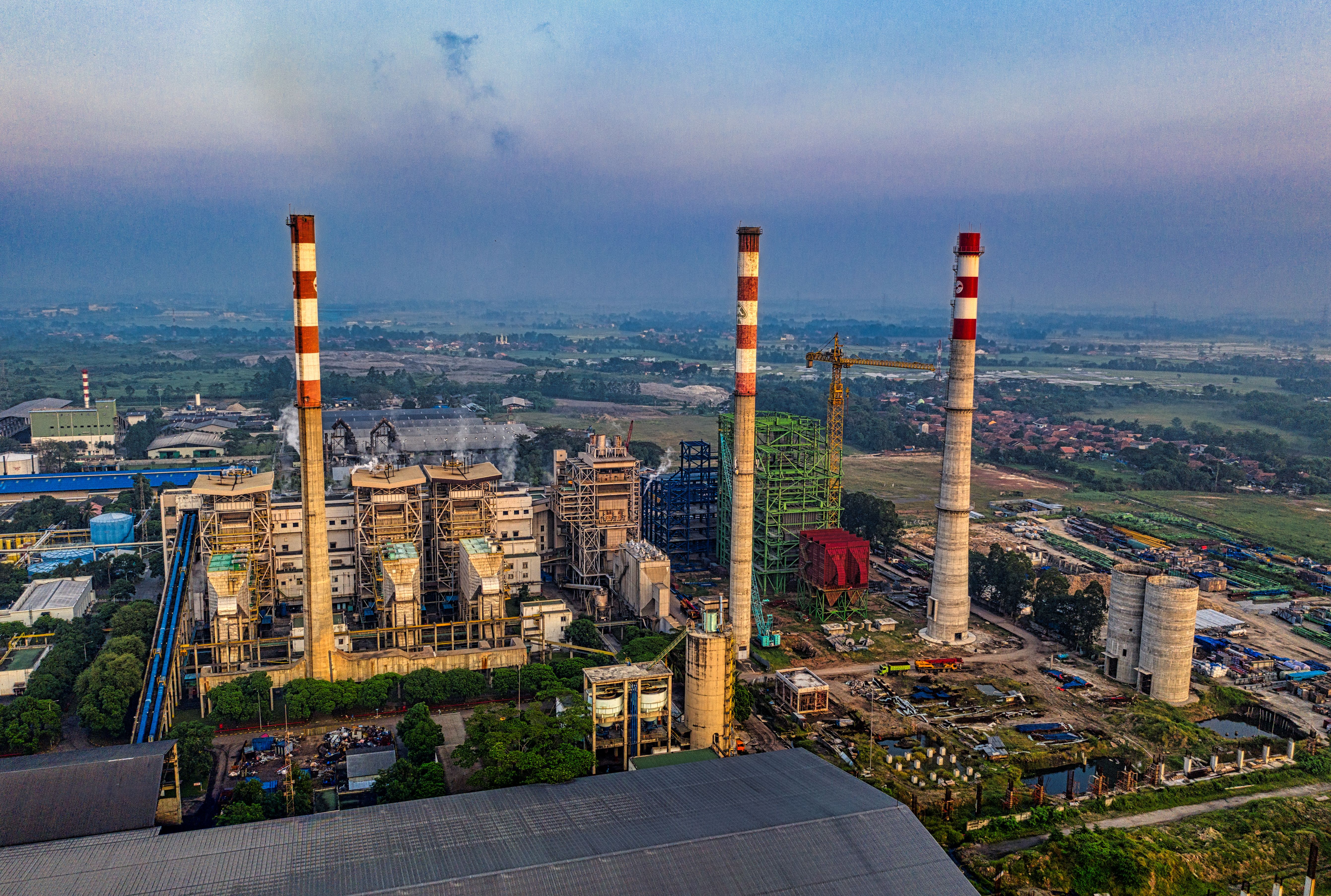 Fasilitas industri pembangkit listrik yang dilayani PT. Awi Kenali Industri